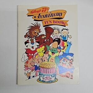 Vintage Kellogg's 75th Anniversary Fun Book (New)